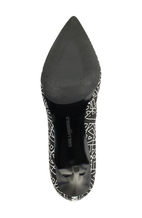 Karl Lagerfeld Paris Royale Pointed Toe Pump