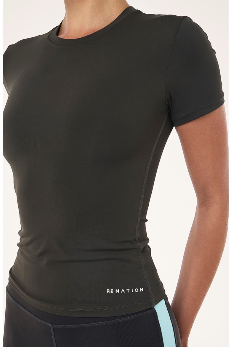 Foundation T-Shirt, Alternate, color, SMOKESTONE