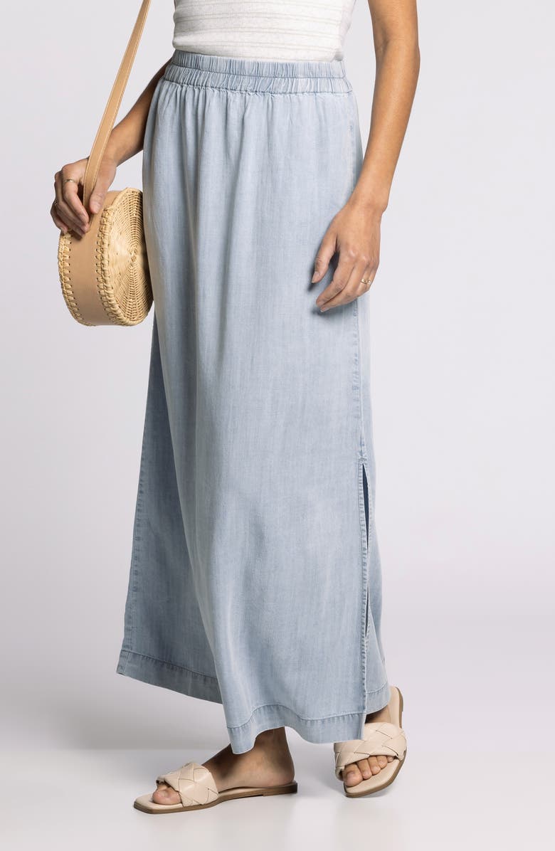 Thread & Supply Briar Chambray Maxi Skirt, Alternate, color,