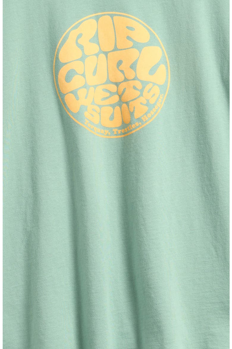 Kids' Wettie Passage Icon Cotton Graphic T-Shirt, Alternate, color, ALOE