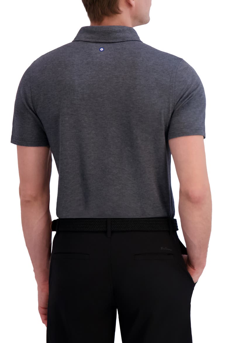 Terry Tech Jersey Golf Polo, Alternate, color, CHARCOAL