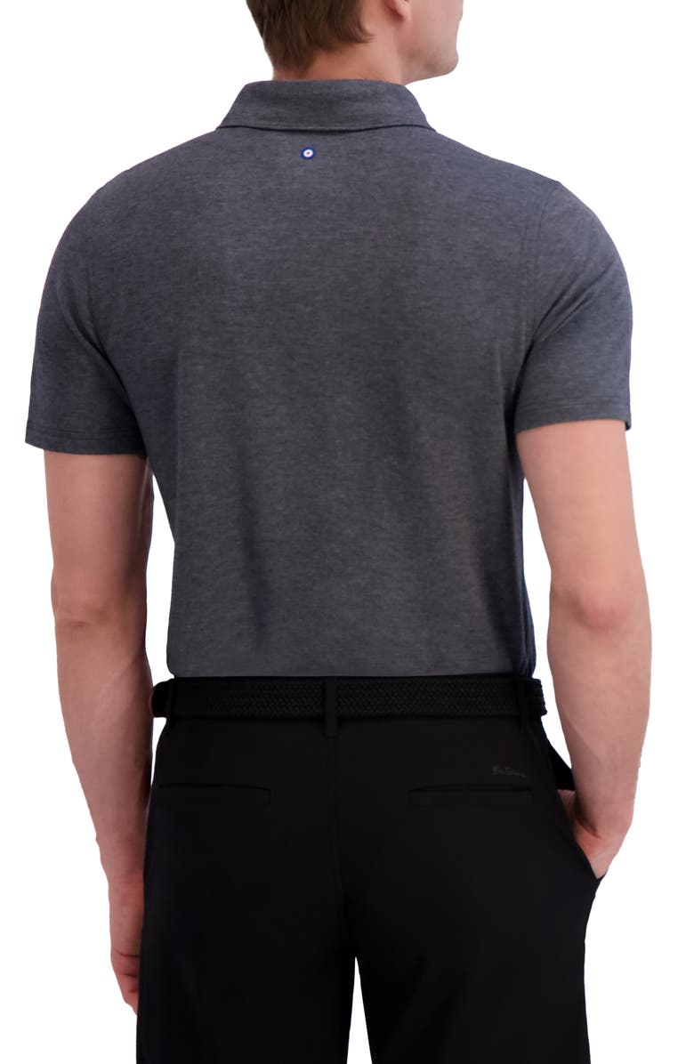Ben Sherman Terry Tech Jersey Golf Polo, Alternate, color, Charcoal
