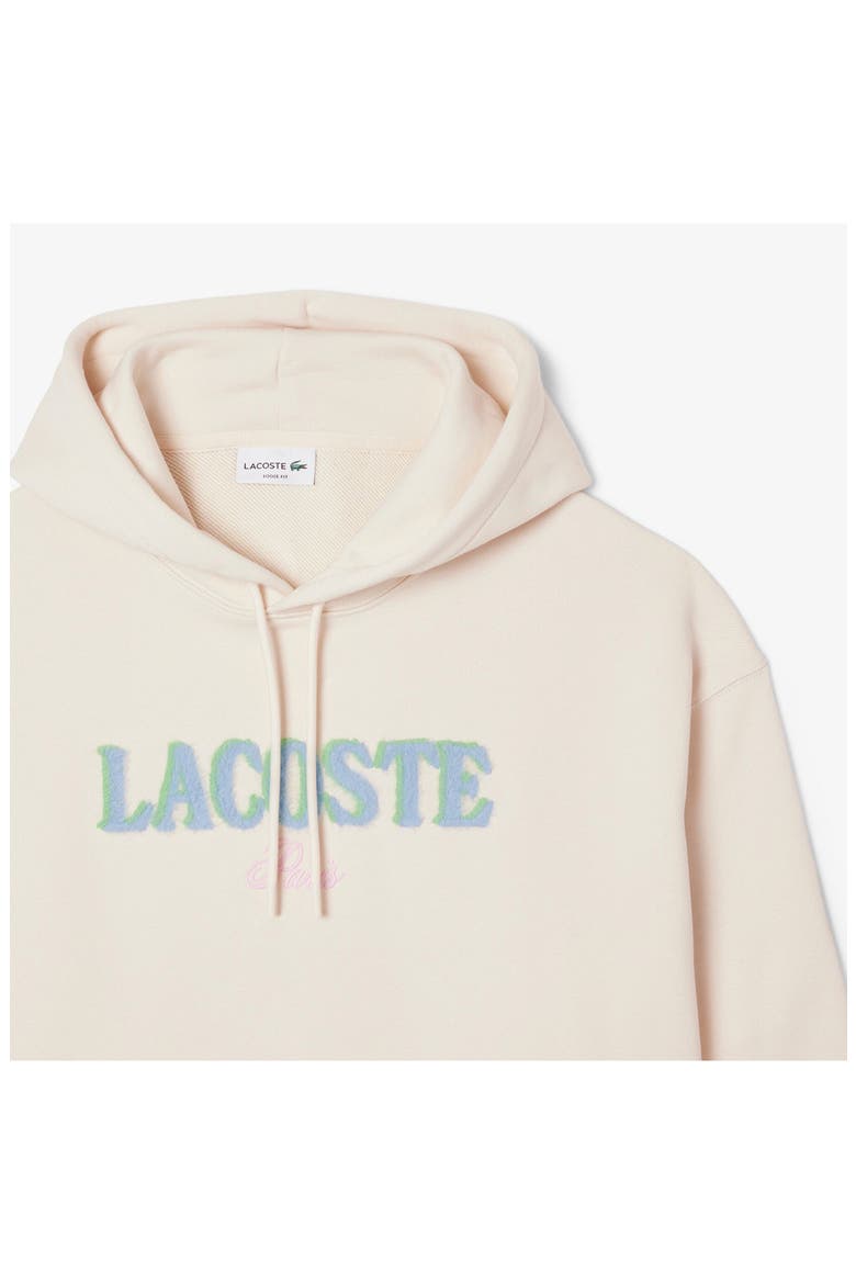 Loose Fit Fuzzy Logo Cotton French Terry Hoodie, Alternate, color, LAPLAND