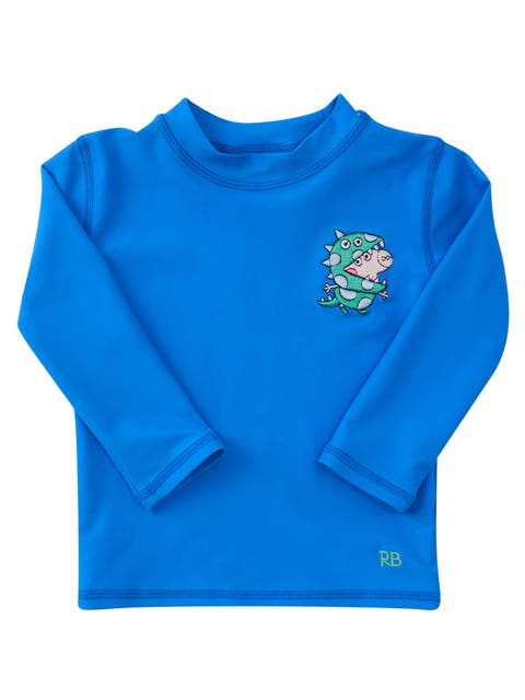Peppa Pig Applique Long Sleeve Rash Guard (baby, Toddler, Little Kid)