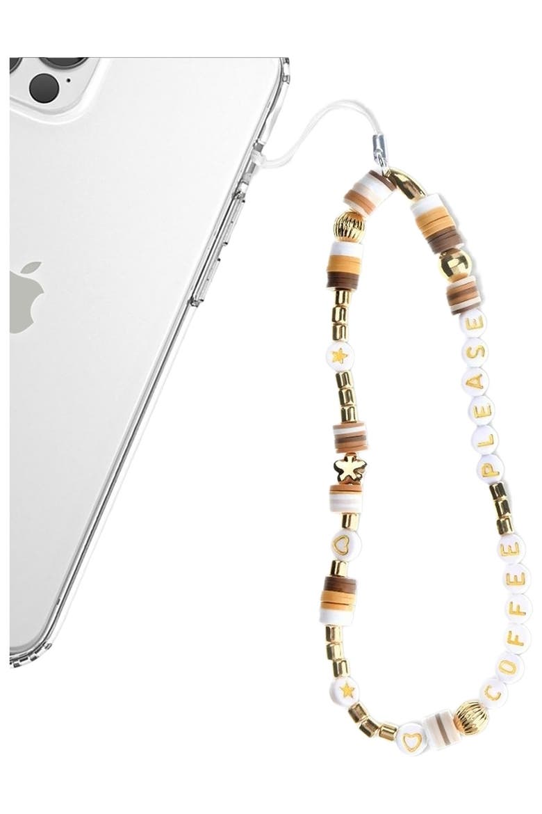 Phone Charm, Alternate, color, Brown