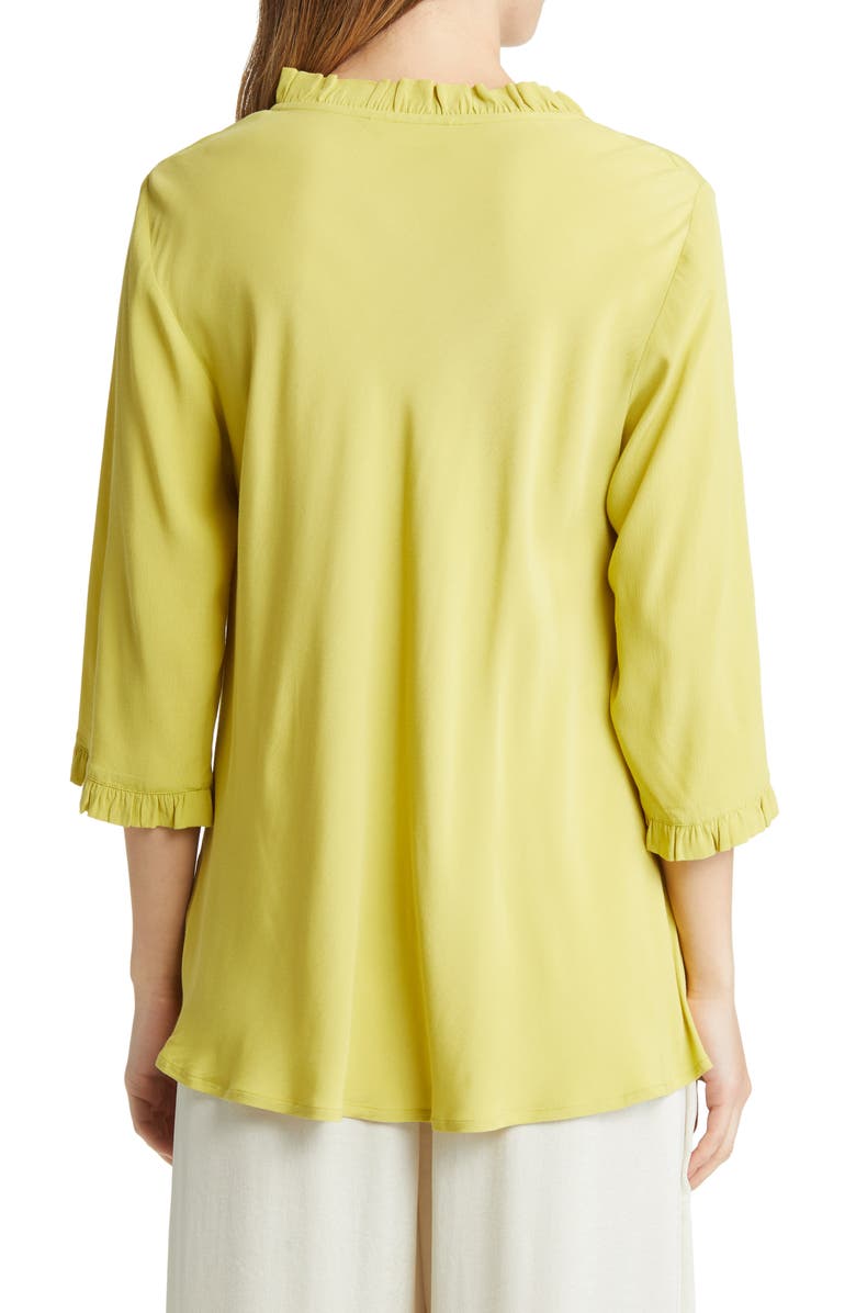 Masai Copenhagen Birgit V-Neck Tunic Blouse, Alternate, color, 