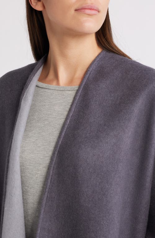 Nordstrom Reversibel Wool & Cashmere Ruana