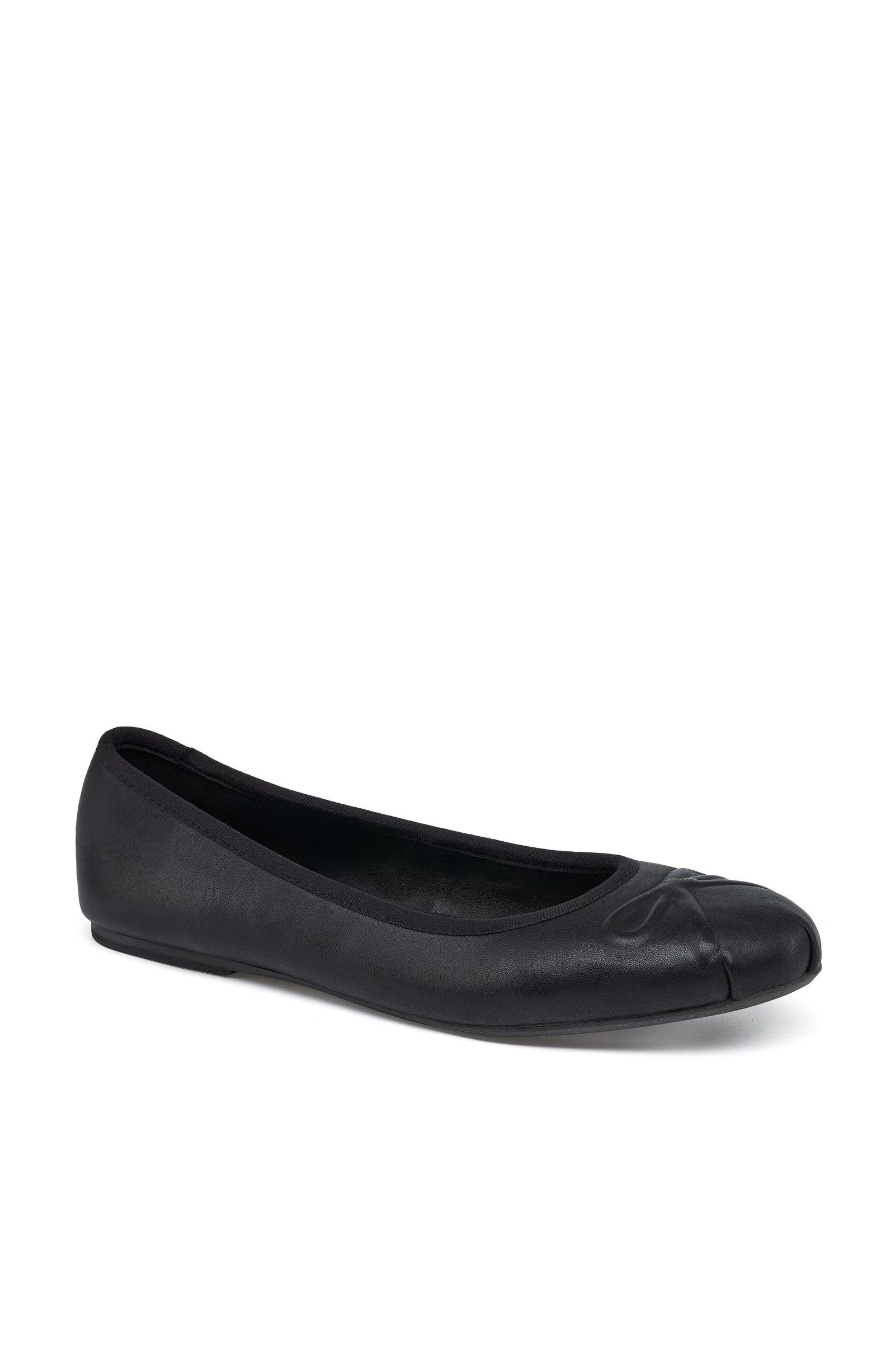 Grace Footwear Reggio Ballerina, Main, color, Black