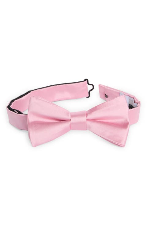Satin Solid Bow Tie