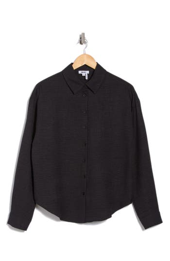 Dkny Oversize Twill Button-up Shirt