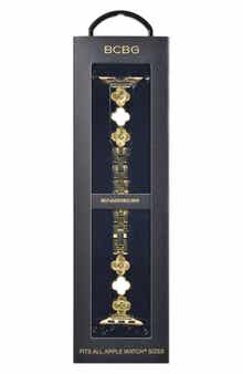 BCBG Tri Clover Link Bracelet Apple Watch® Watchband