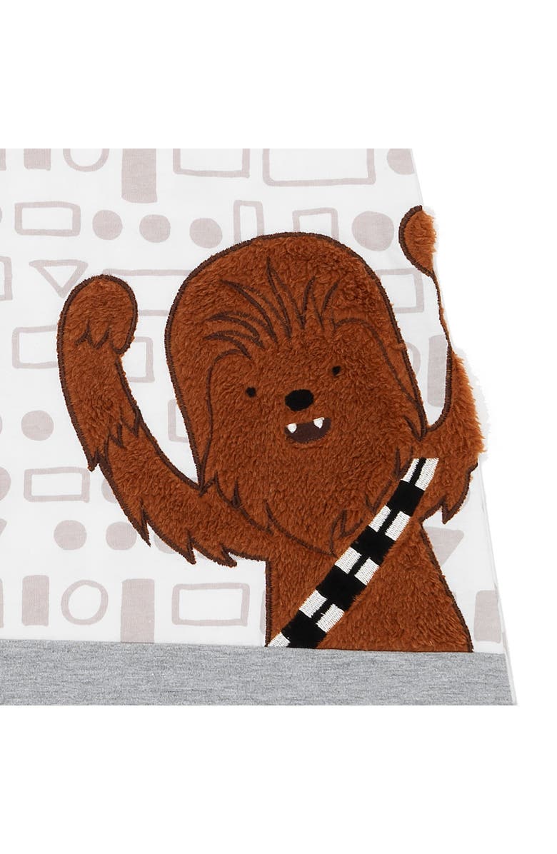 Lambs & Ivy Star Wars Chewbacca Wearable Blanket & Lovey Baby Gift Set - 2pc, Alternate, color, Multicolor