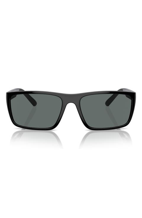x Scuderia Ferrari 59mm Rectangular Sunglasses