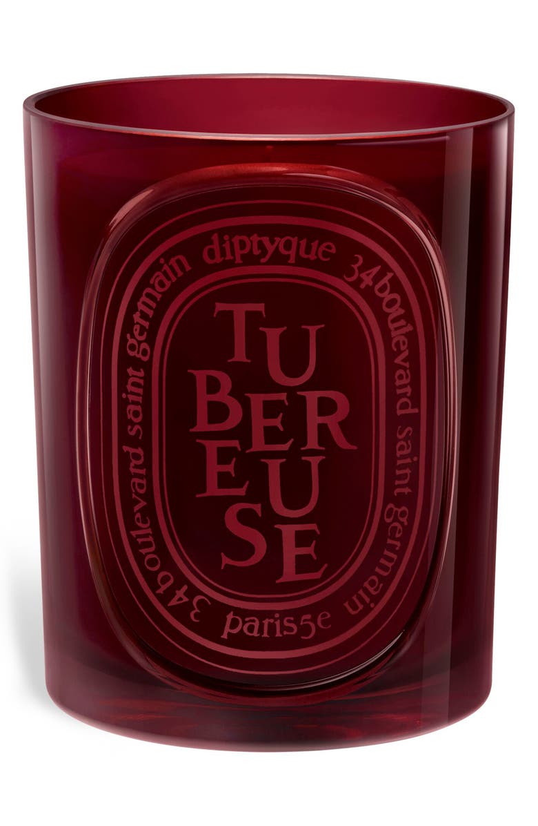 Diptyque Tubéreuse (Tuberose) Medium Candle, Main, color, 
