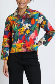 APNY Printed Denim Jacket