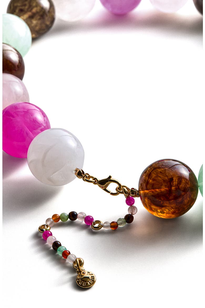 Jane Beaded Necklace, Alternate, color, BRIGHT MULTI PINK