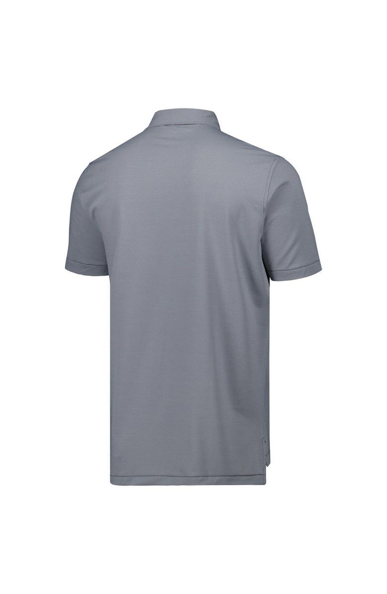 Peter Millar Men's Peter Millar Gray Alcorn State Braves Jubilee Striped Performance Jersey Polo, Alternate, color, Gray