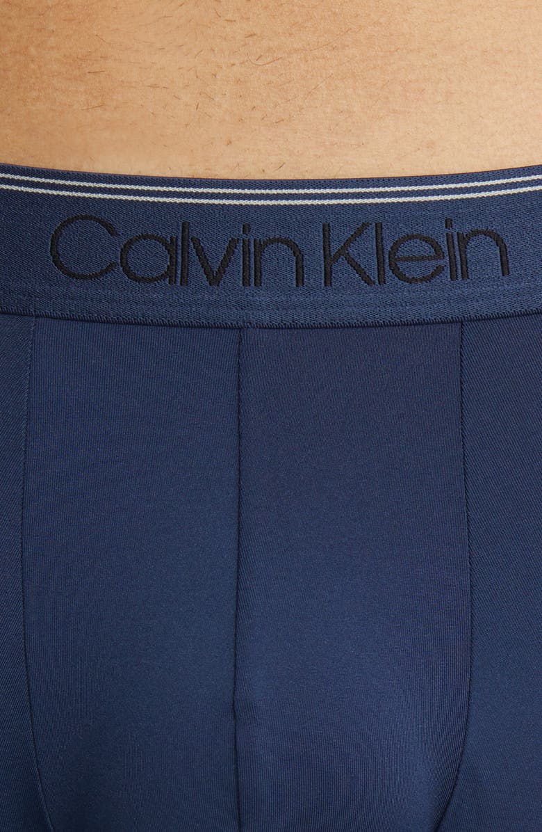 Calvin Klein 5-Pack Performance Boxer Briefs, Alternate, color, 6Mb Black/2 Blu