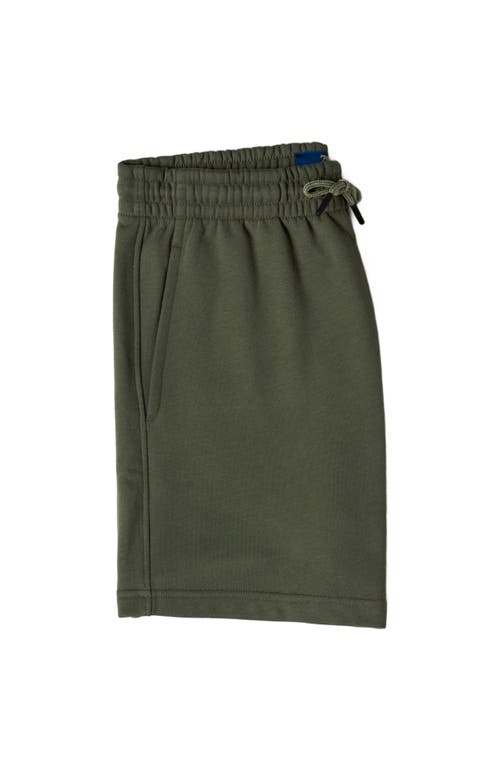 Robert Talbott Chandler French Terry Short in Dark Olive  product