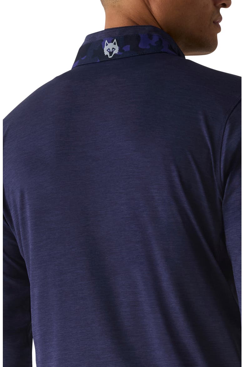 Guide Sport Quarter Zip Golf Pullover, Alternate, color, MALTESE BLUE