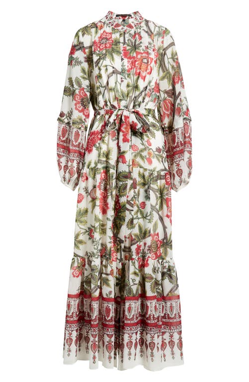 Kobi Halperin Lana Floral Print Long Sleeve Dress In Multi