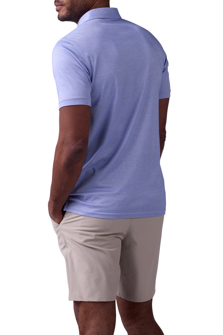 Performance Piqué Polo, Alternate, color, GLACIER