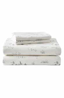 Eddie Bauer Geese Meadow Cotton Flannel Sheet Set