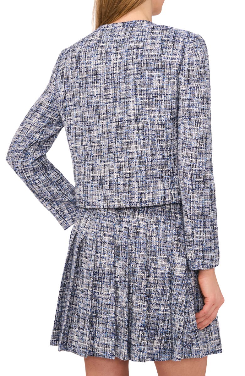 Ted Baker Tweed Jacket, Alternate, color, Ocean Cave