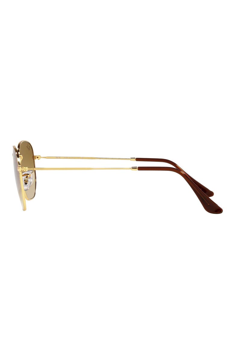 51mm Gradient Aviator Sunglasses, Alternate, color, ARISTA/ CLEAR GRADIENT BROWN