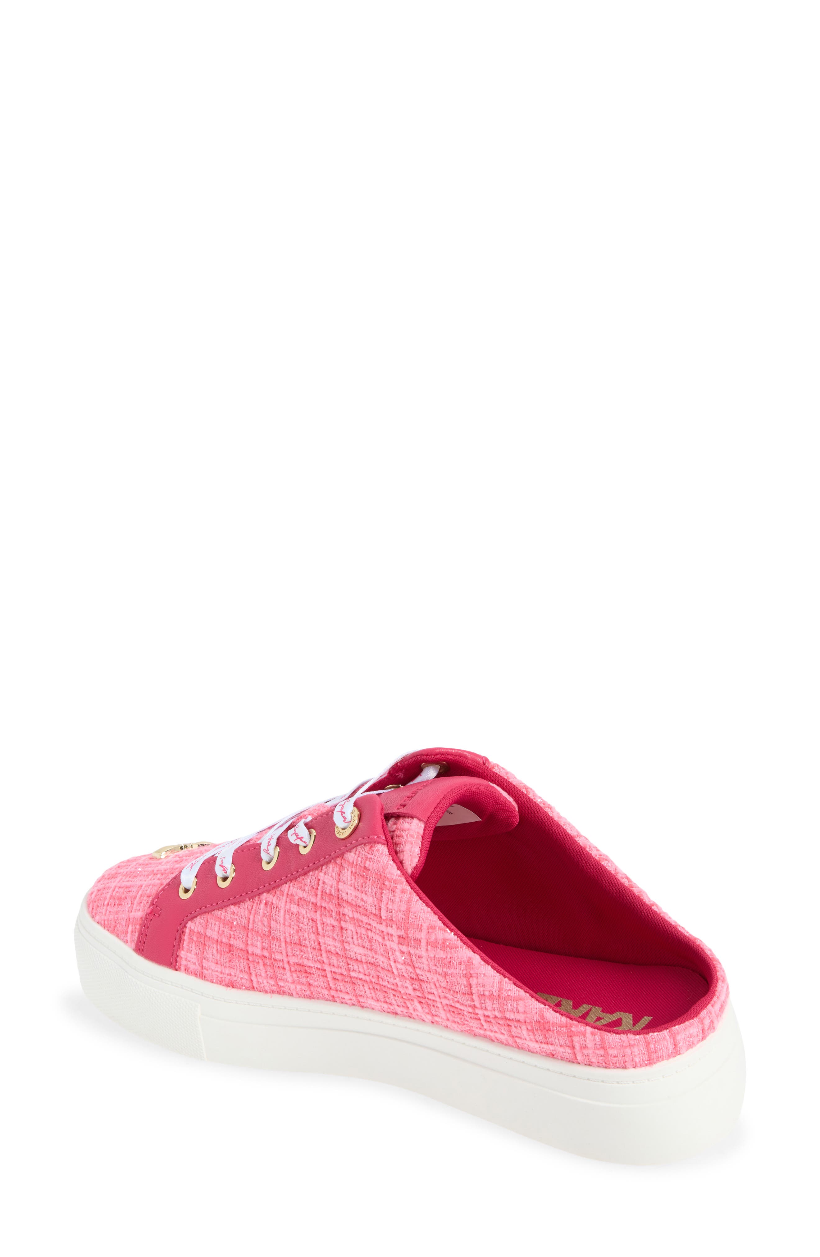 Cambria Macaron Sneaker Mule, Alternate, color, PINK/ HOT PINK