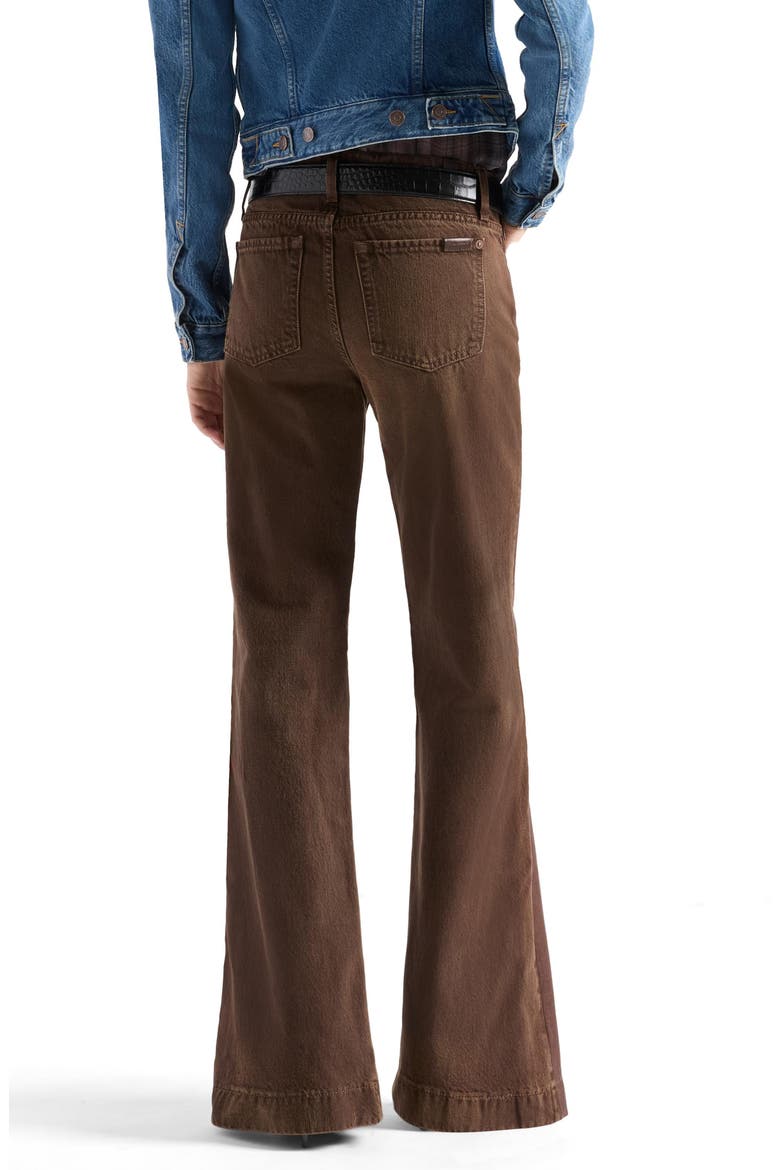 Dojo Coated Flare Pants, Alternate, color, LEATHER NOHO