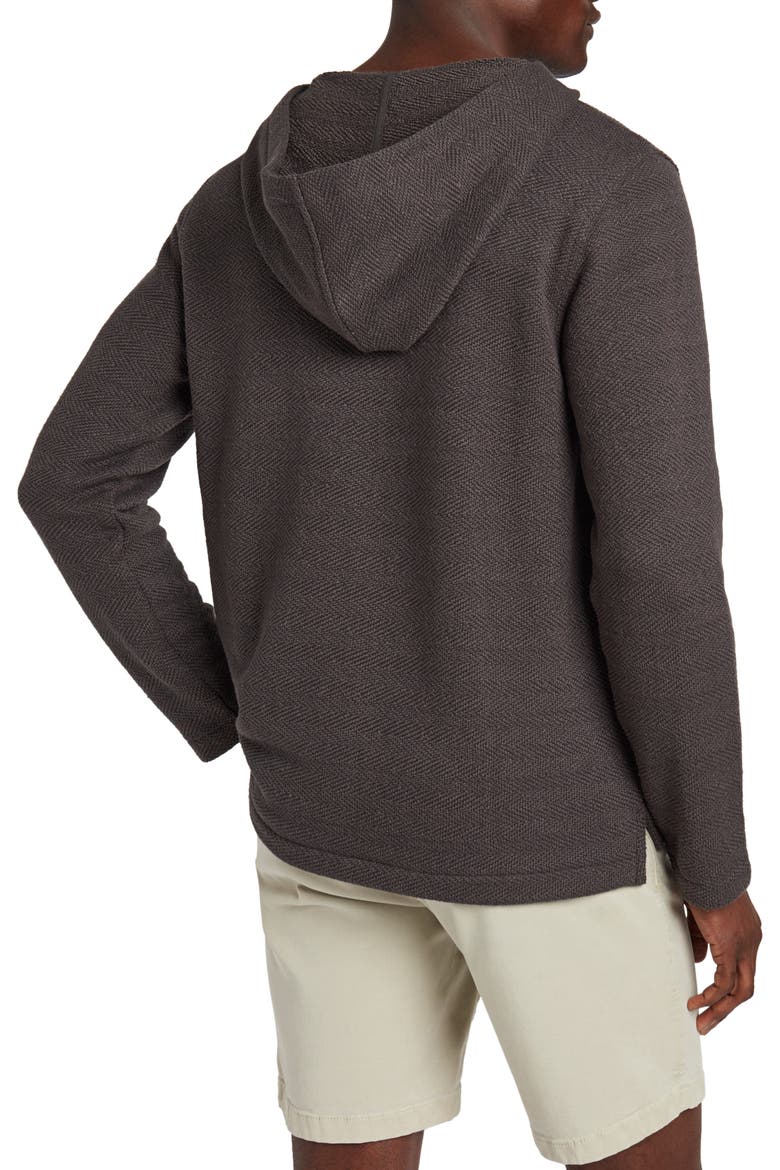Baja Beach Hoodie, Alternate, color, WASHED BLACK