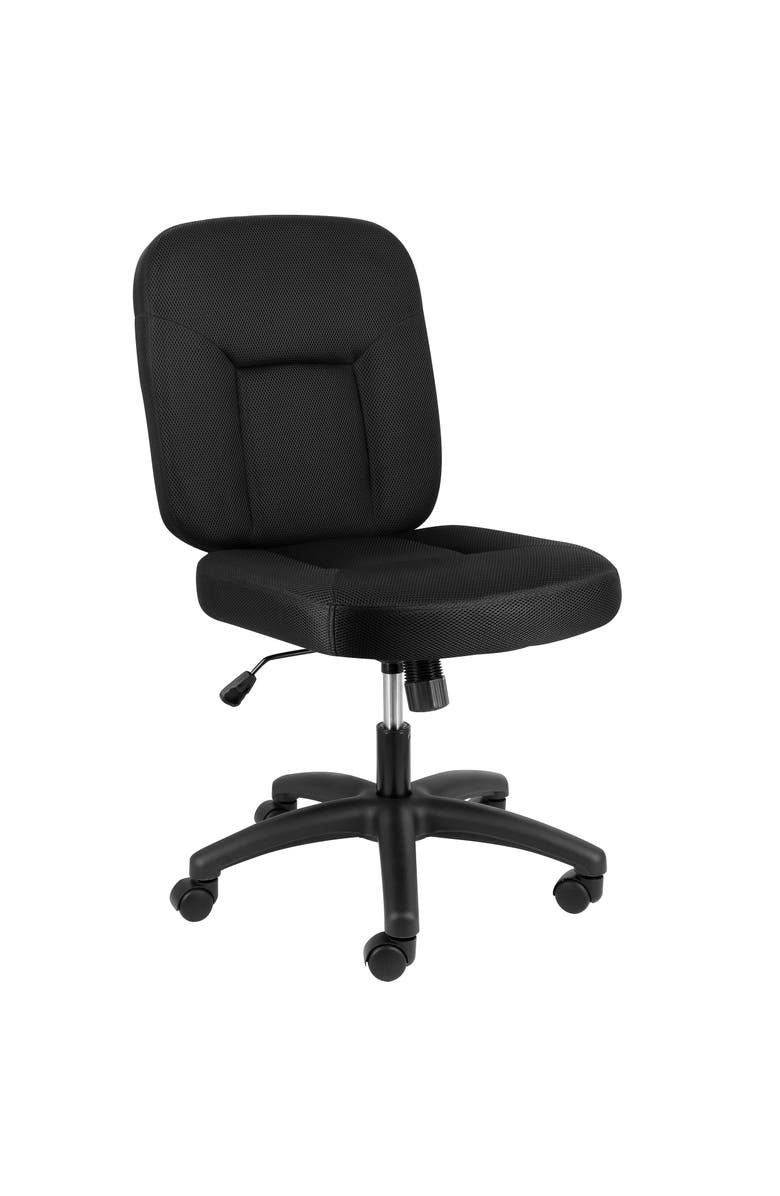 Elama High Back Adjustable Office Chair, Main, color, Black