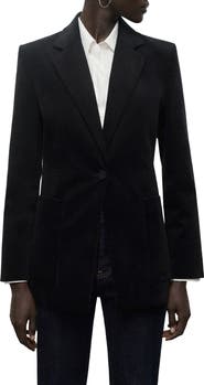 MANGO Stretch Velveteen Jacket