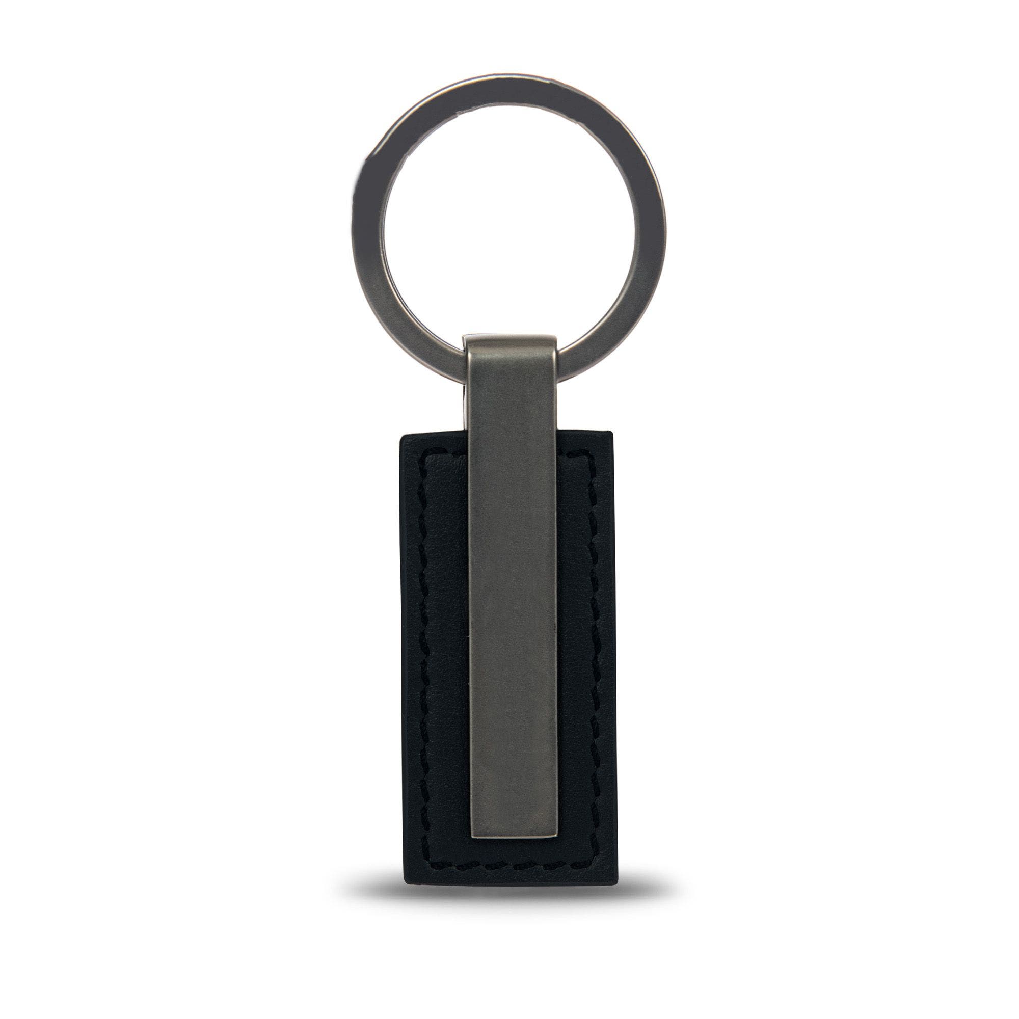 Porsche Design Key Ring Metal Bar, Alternate, color, Black