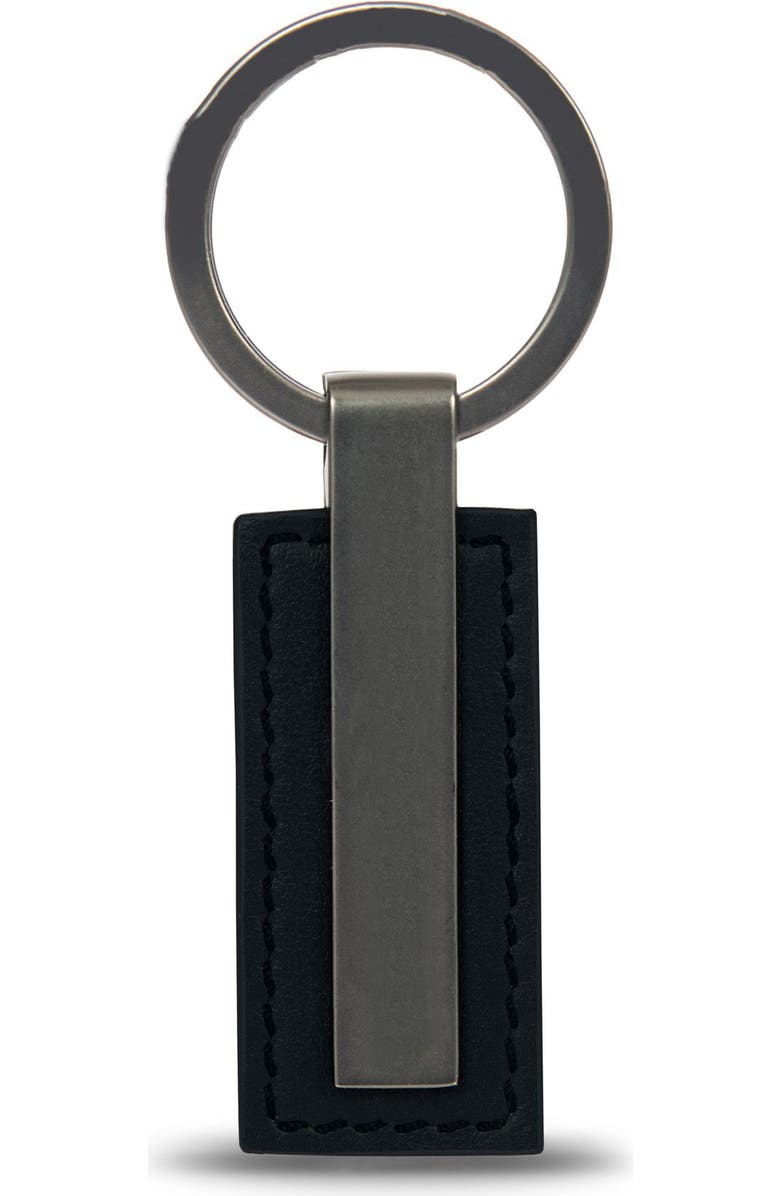 Porsche Design Key Ring Metal Bar, Alternate, color, Black