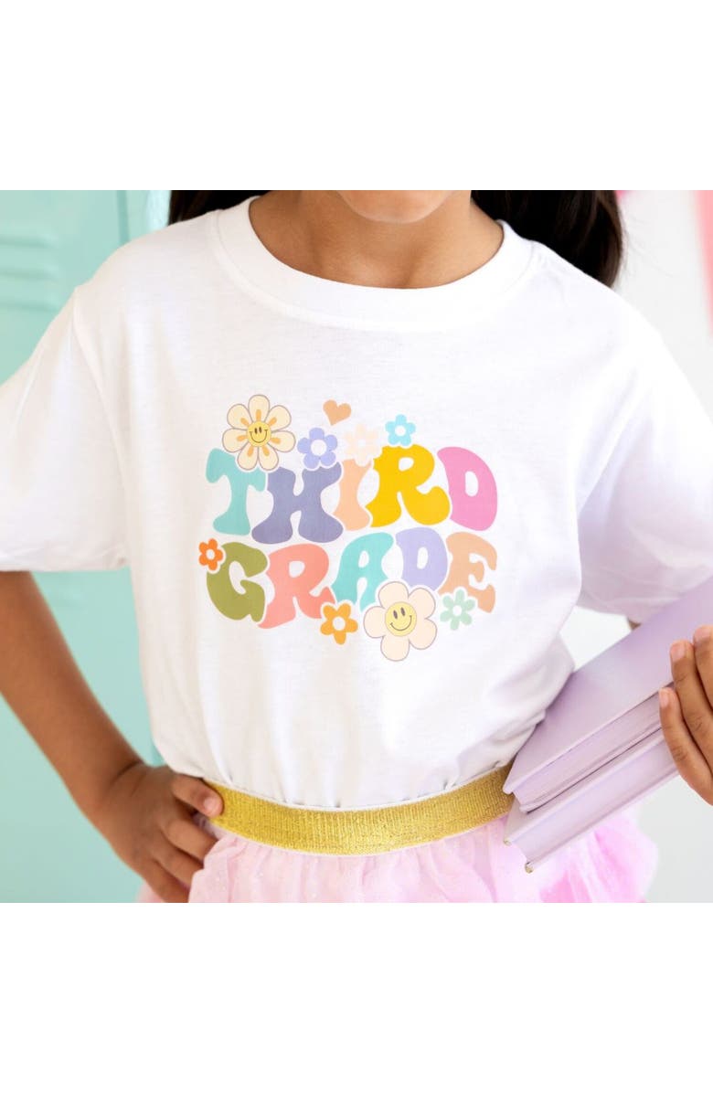 Sweet Wink Third Grade Retro Short Sleeve T-Shirt, Alternate, color,