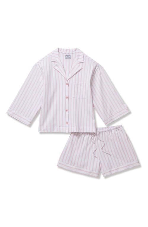 PETITE PLUME PETITE PLUME OLIVIA PIMA COTTON SHORT PAJAMAS 