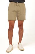 Threads 4 Thought Jaxson Peached Stretch Organic Cotton Blend Shorts