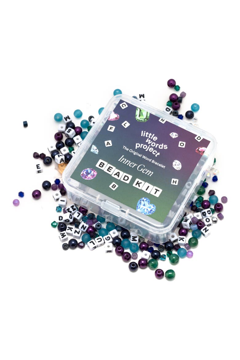 Inner Gem Bead Kit, Main, color, WHITE