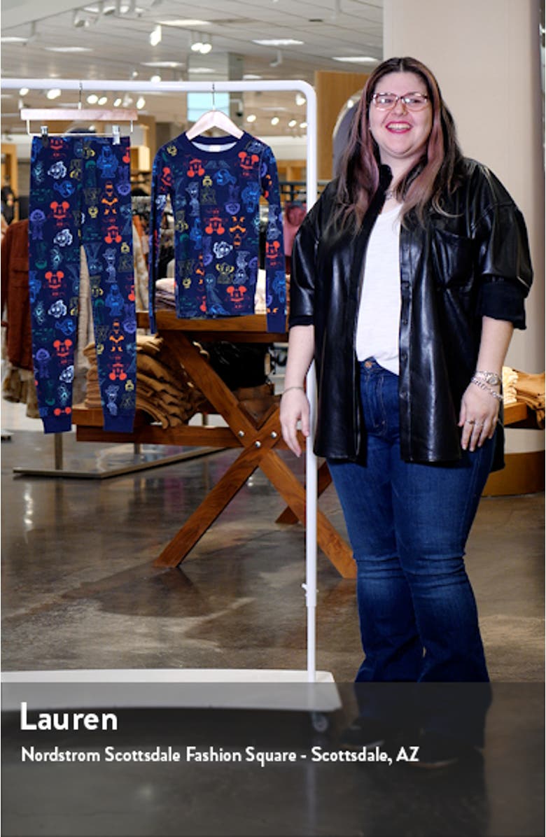 Kids' x Disney 100 Celebration Fitted Organic Cotton Two-Piece Pajamas, sales video thumbnail