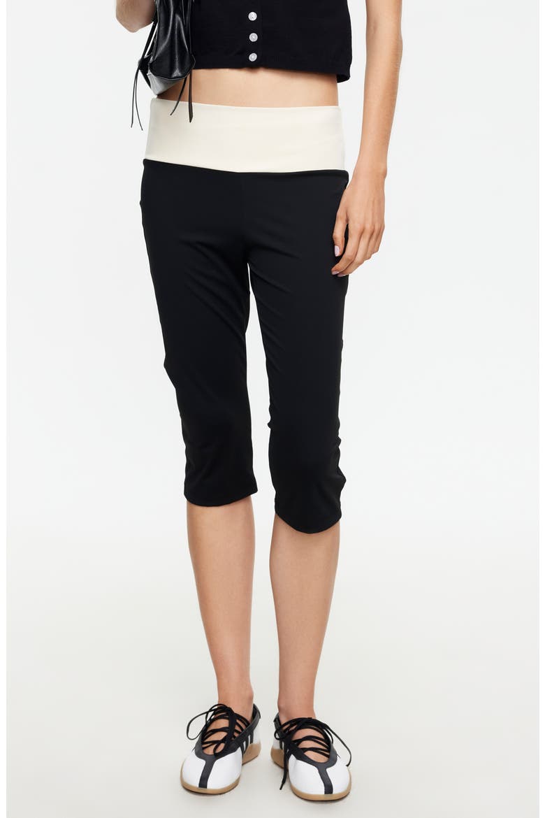Canyon Capri Pants, Main, color, NOIR