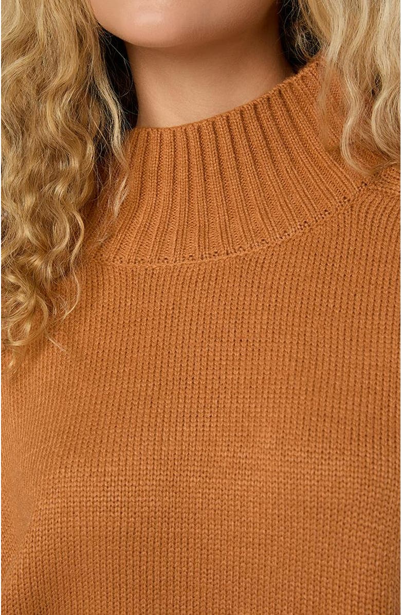 WeWoreWhat Oversized Funnel Neck Sweater, Alternate, color,