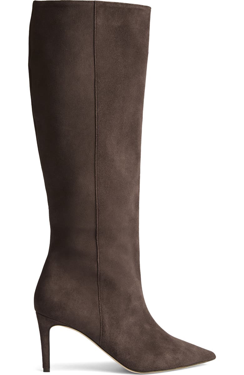 LK Bennett Astrid Knee High Boot, Alternate, color, Chocolate