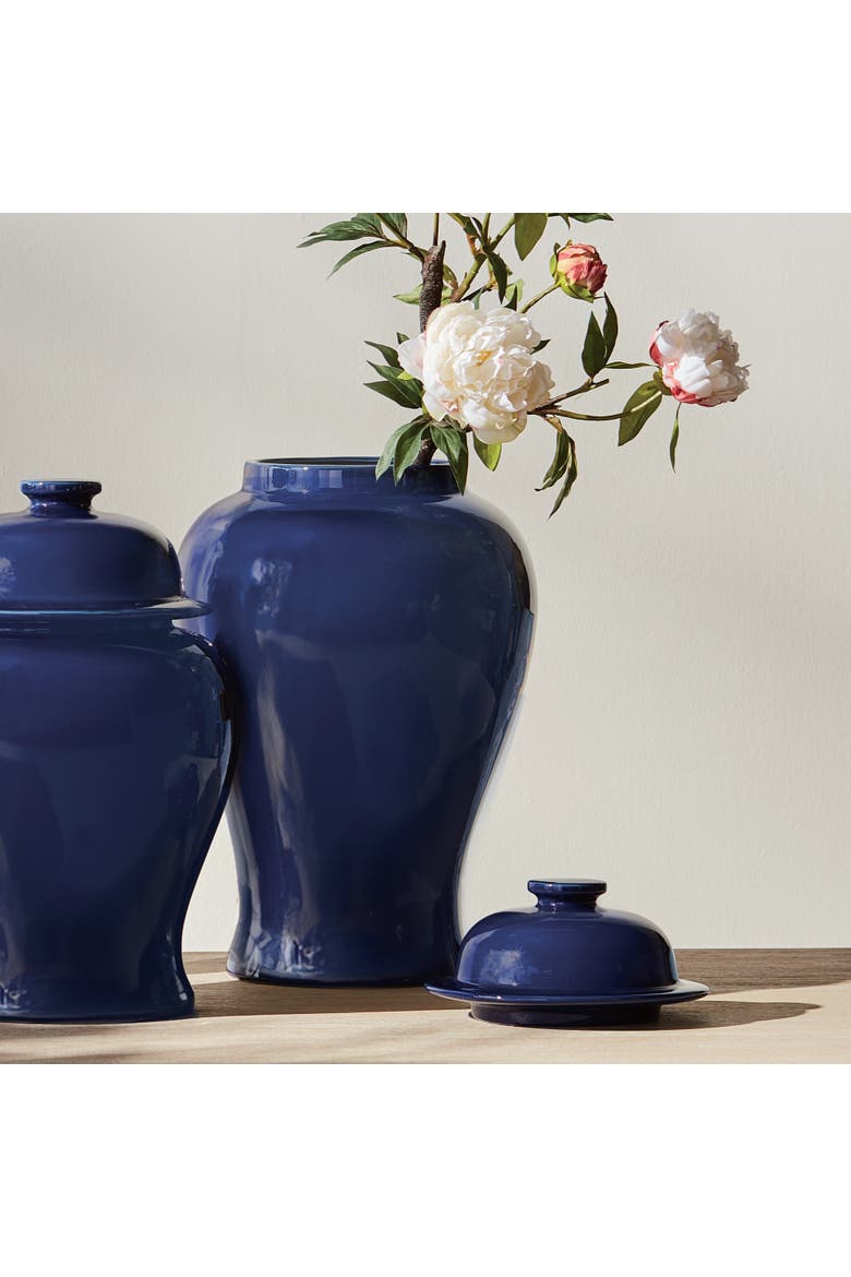 Koa Wide Ginger Jar Navy, Alternate, color, Blue