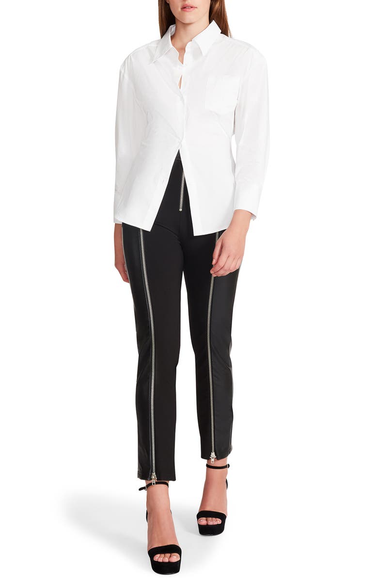 Steve Madden Nadia Button-Up Shirt, Alternate, color, 