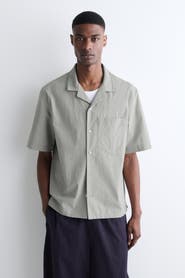 COS Camp-collar Cotton Shirt