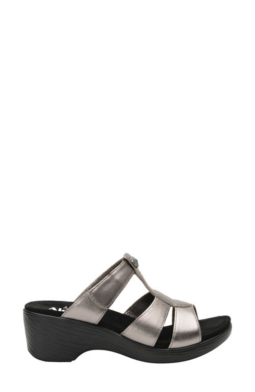 ALEGRIA BY PG LITE ALEGRIA BY PG LITE SHANTAL PLATFORM SLIDE SANDAL