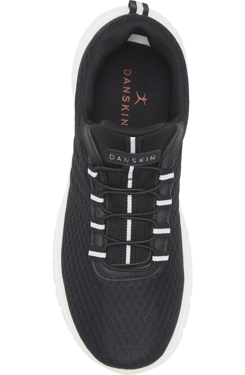 Danskin Lace-Up Knit Sneaker, Alternate, color,