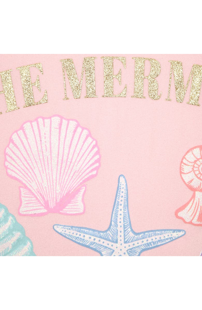 SLEEP ON IT Kids' Two-Piece Short Pajamas & Scrunchie Set, Alternate, color, 